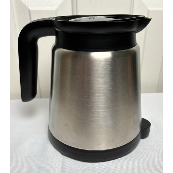 Keurig Brushed Stainless Steel 32 Oz Thermal Coffee Tea Pot Carafe & Lid 1625X - Picture 3 of 9